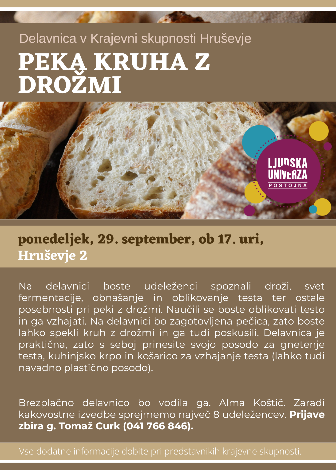 peka kruha z drožmi _ hruševje